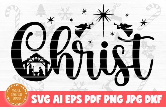 Christ Nativity Christmas: A Must-Have for Graphics and Crafts