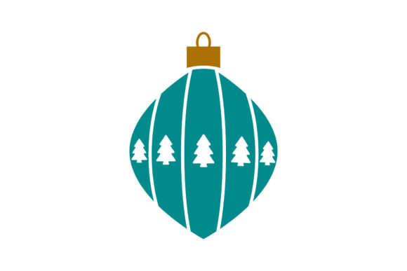 Christmas Bulb Spruce Icon: A Festive Graphics Asset