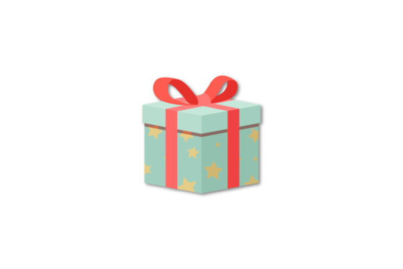 Christmas Gift Box Vector: A Perfect Crafts Graphics Asset