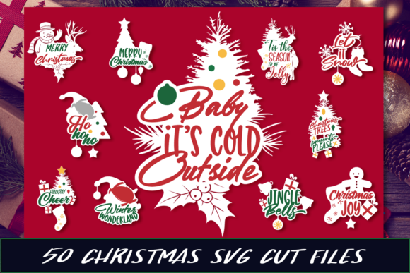 Christmas Quotes Bundle: A Perfect Craft Graphics Asset