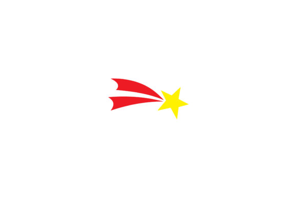 Christmas Shooting Stars Vector Asset: A Sparkling Addition to Graphics and Icons