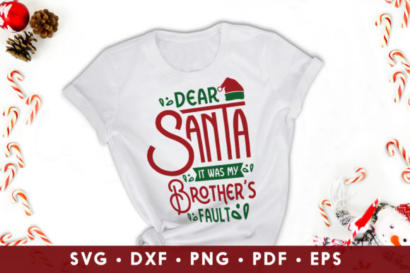 Christmas SVG, Dear Santa It Was My Brother's Fault: A Crafty Review