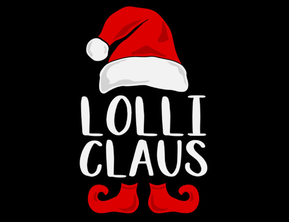 Lolli Claus Christmas Grandma Santa: A Festive Graphics Craft