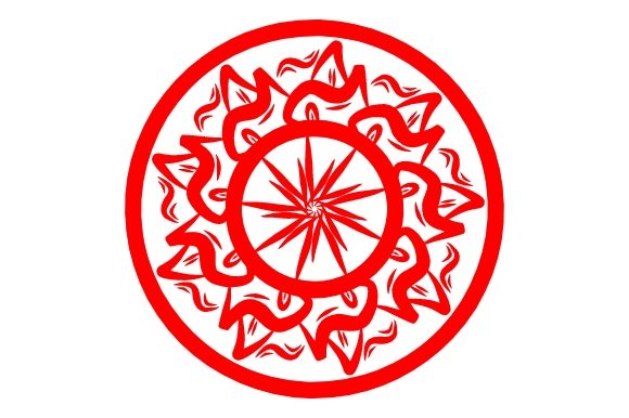 Mandala Christmas Day: A Festive Graphics Asset for Crafts