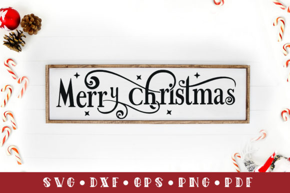 Merry Christmas, Christmas Sign SVG: A Graphics Gem for Crafts
