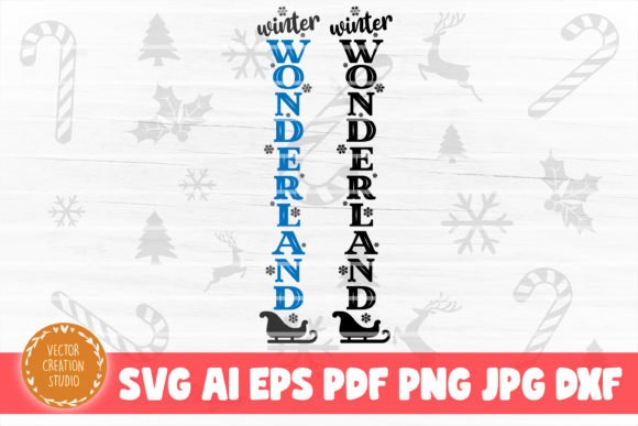 Winter Wonderland Christmas Porch Sign: A Crafty Graphics Gem