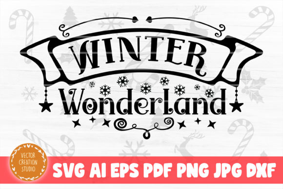 Winter Wonderland Christmas SVG: A Crafty Graphic Asset
